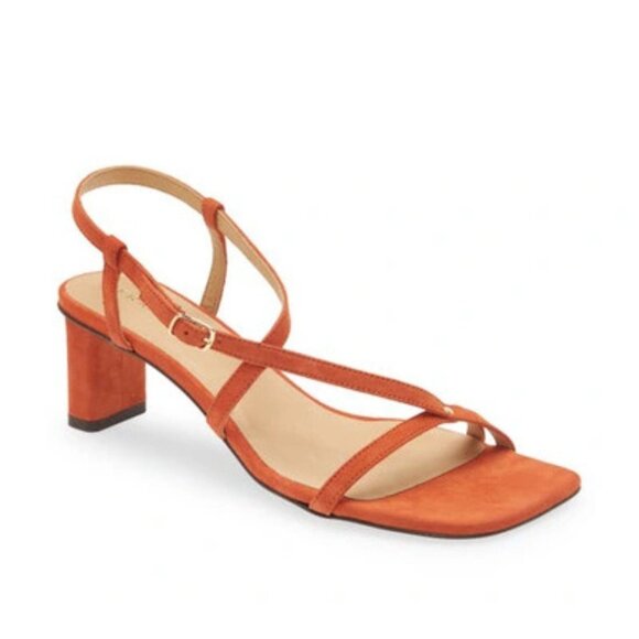 Frame Orange Le Braxton Strappy Sandals Size 6.5US / 37.5EU - Picture 1 of 10